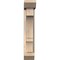 Ekena Millwork Balboa Slat Smooth Bracket w/ Offset Brace, Douglas Fir, 5 1/2"W x 18"D x 30"H BKT0604X18X30BOA06SDF - alternate 2